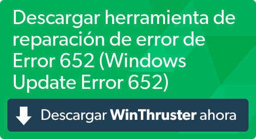 Windows Update Error 652